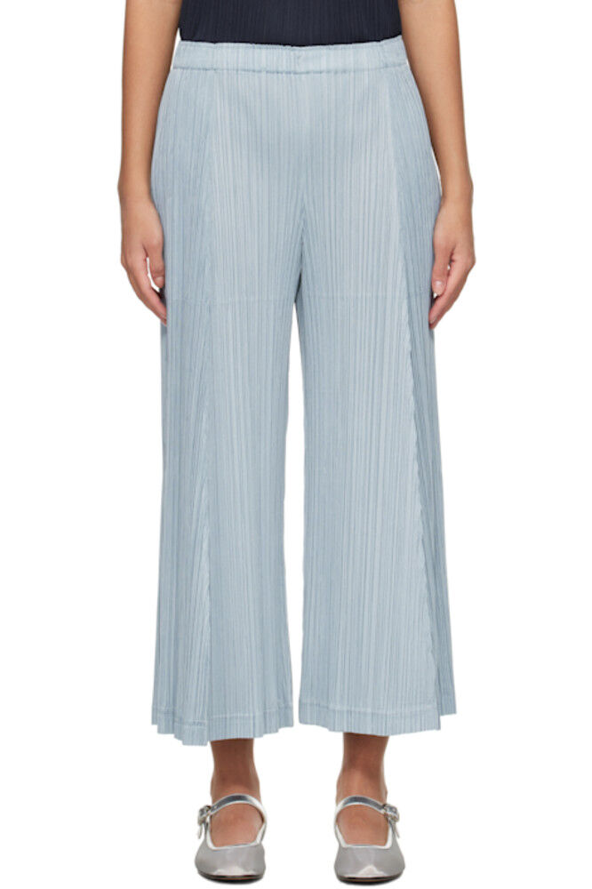 

Серые утолщенные брюки 1 PLEATS PLEASE ISSEY MIYAKE