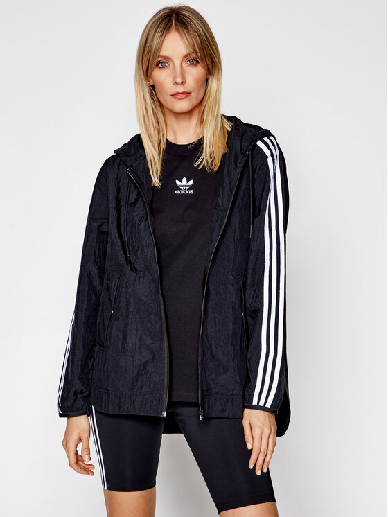 

Ветровка loose fit Windbreaker GN2780 Adidas, черный