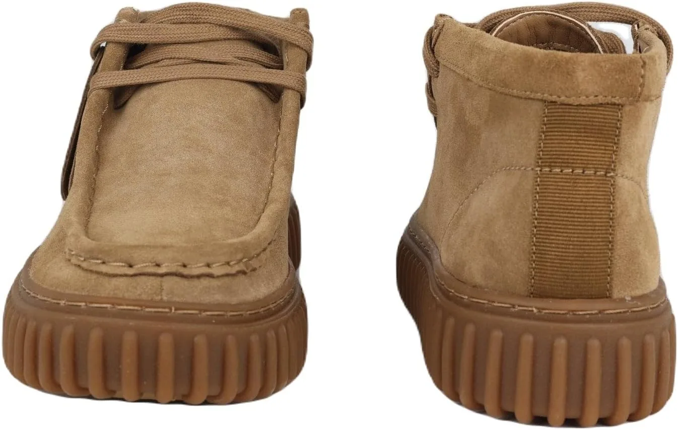 Мужские ботинки Clarks Torhill Hi, бежевый — фото 4