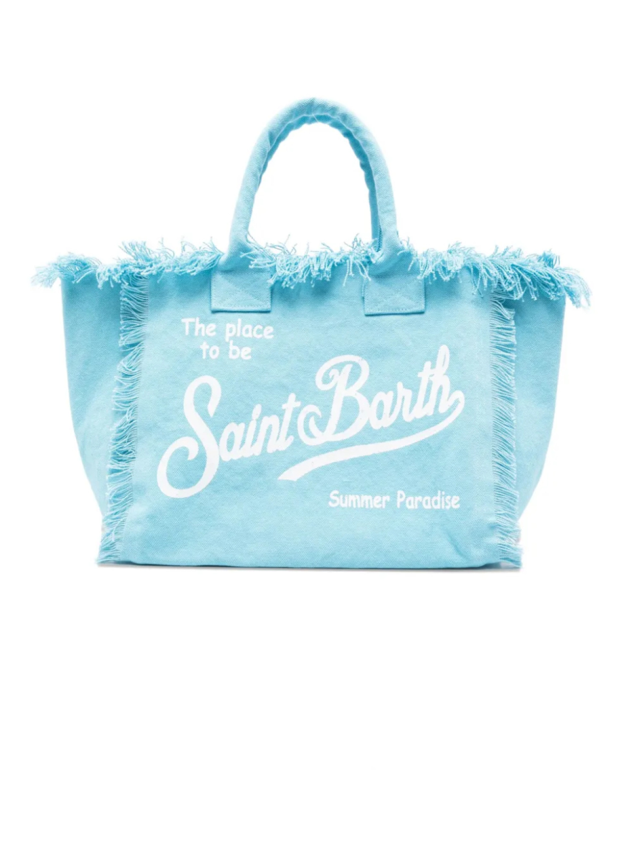 

Сумка-тоут Vanity с бахромой MC2 Saint Barth, синий