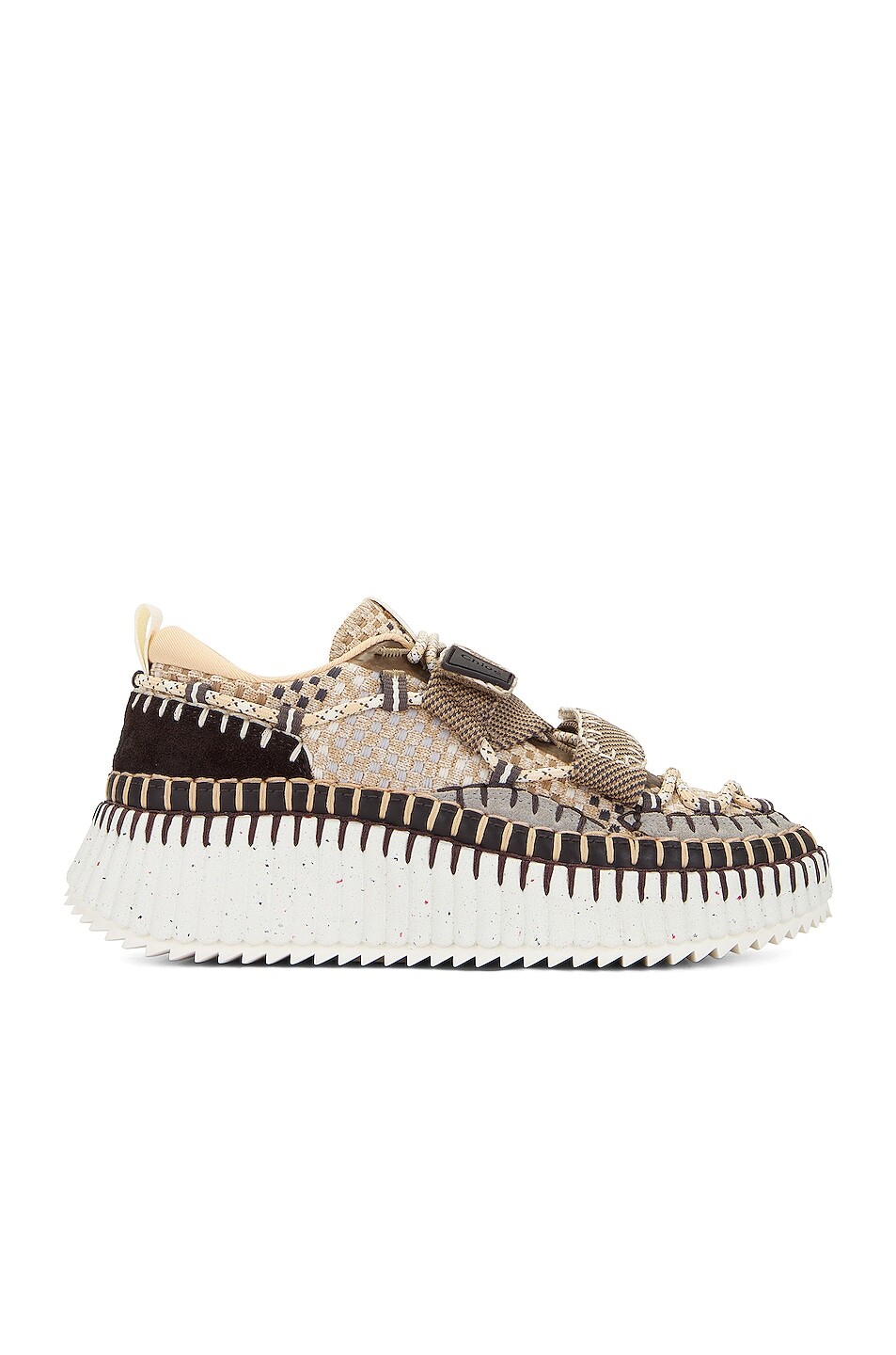 

Кроссовки Nama с сеткой Chloe, цвет Nomad Beige