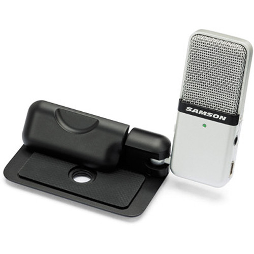 

USB-микрофон Samson Go Mic для компьютеров Mac и Windows (серебристый)