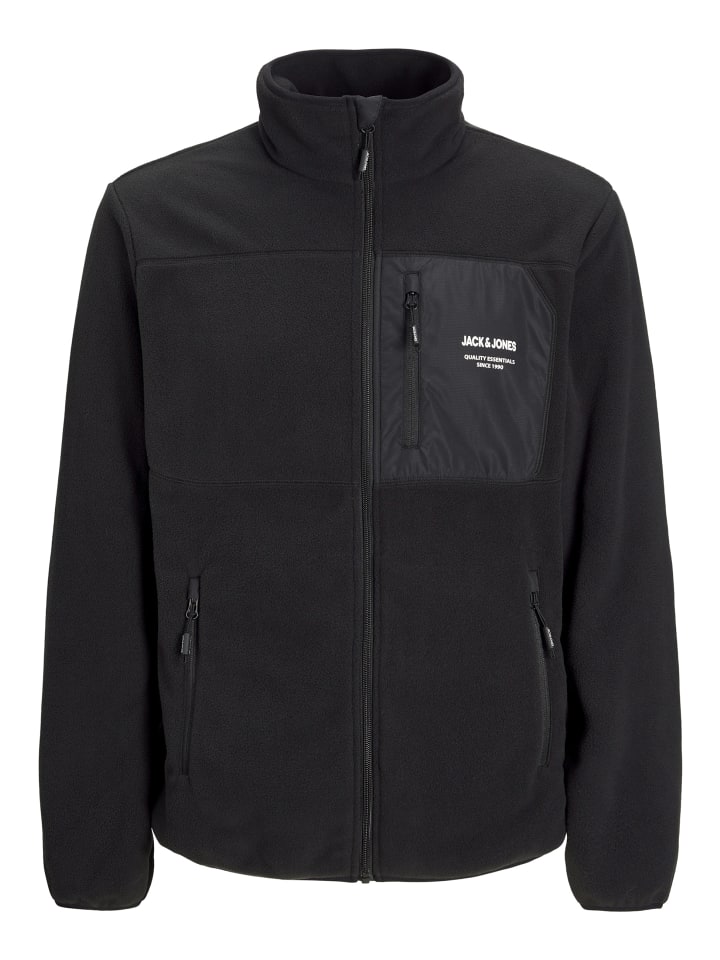 

Флисовая куртка Jack & Jones, черный