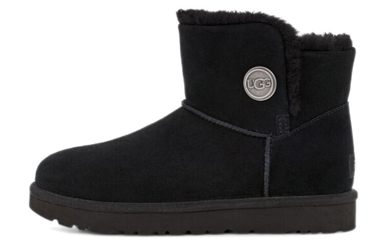 

Угги UGG Mini Bailey Snaps 'Black' Women's