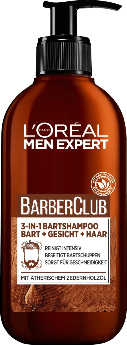 

Шампунь для бороды Barber Club 3в1 200мл L'Oreal