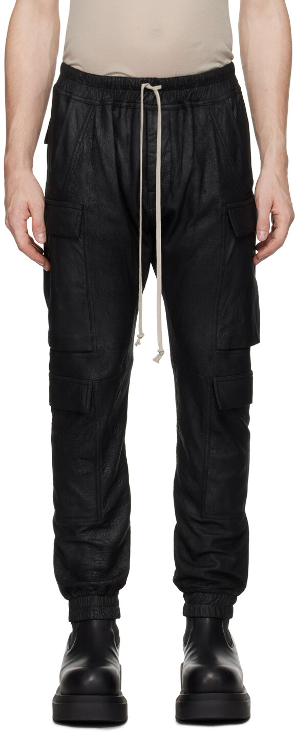 

Кожаные брюки Porterville Mastodon Megacargo Rick Owens