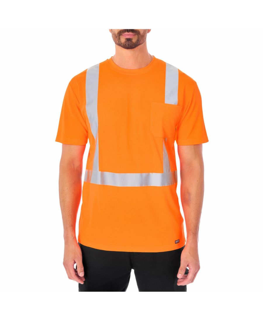 

Мужская светоотражающая защитная футболка с коротким рукавом Smith's Workwear, Laser orange, Оранжевый, Мужская светоотражающая защитная футболка с коротким рукавом Smith's Workwear, Laser orange