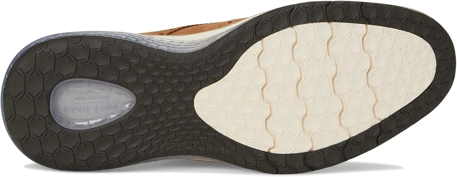 Мужские туфли Cole Haan Originalgrand Energyweave Wingtip, золотистый/синий/слоновая кость — фото 3