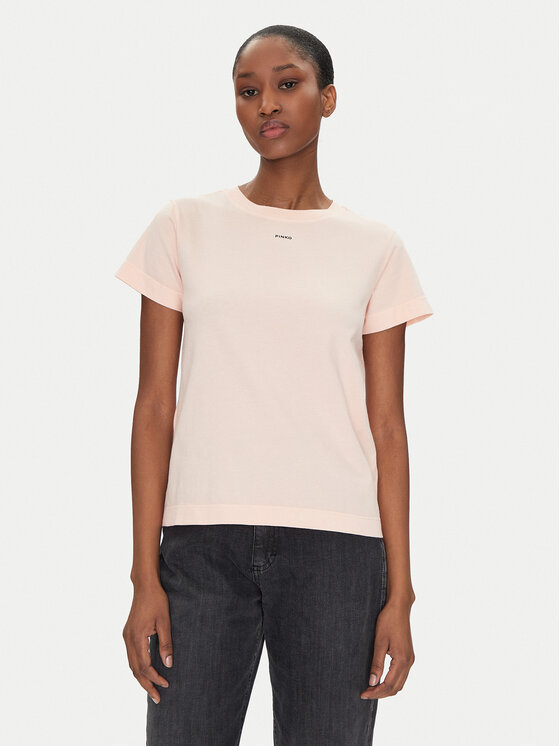 

Футболка обычного кроя 100373 A228 Pinko, розовый