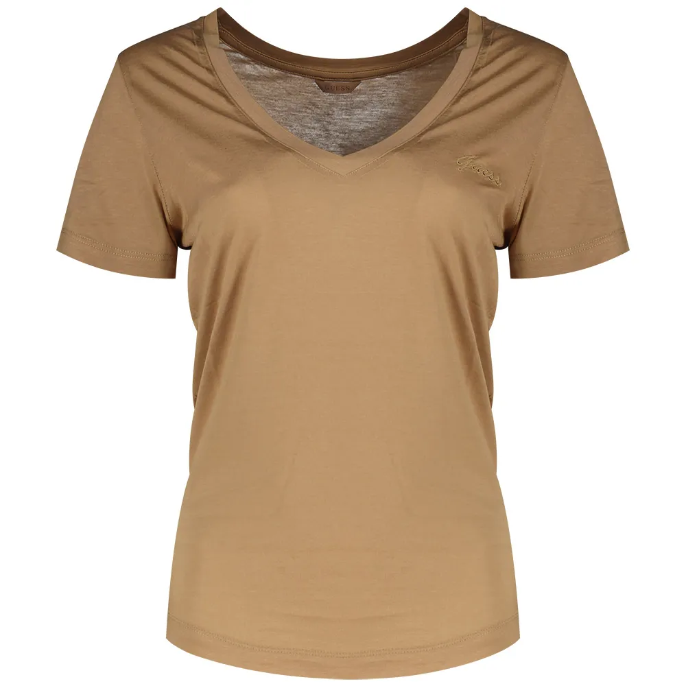 

Футболка с коротким рукавом Guess Vn Light Basic, коричневый