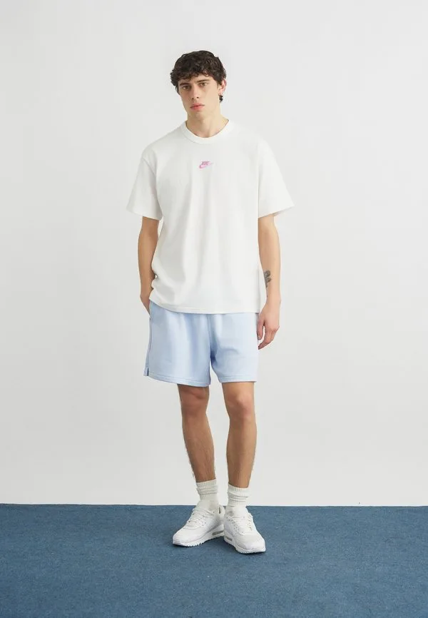 Базовая футболка Nike Sportswear, White/Magenta — фото 2