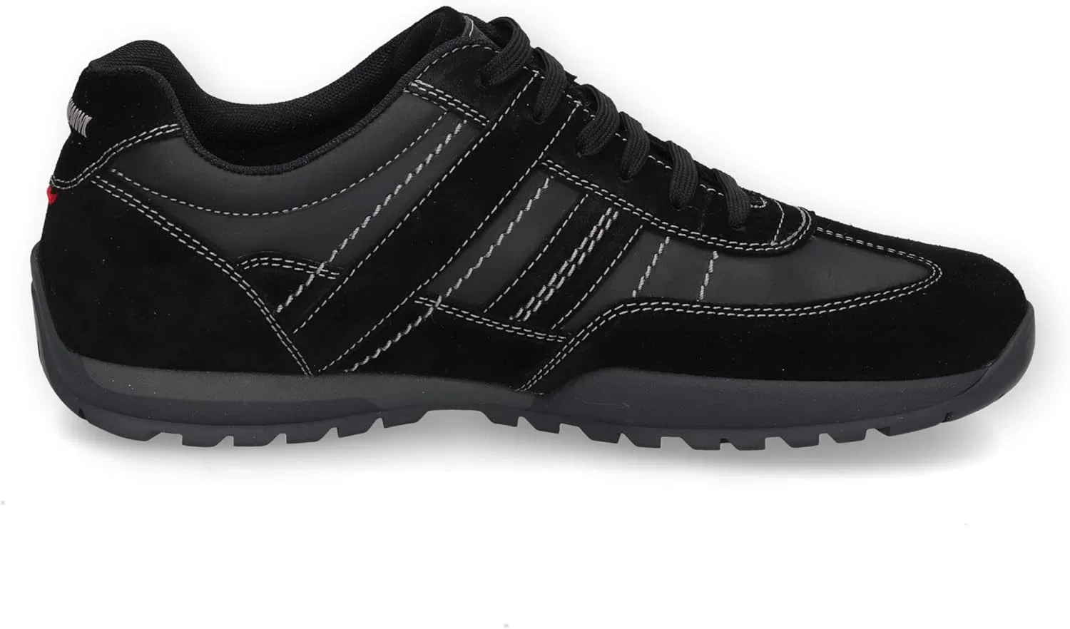 Мужские низкие кроссовки Dockers by Gerli, сменная стелька, Black Grey 120 — фото 4
