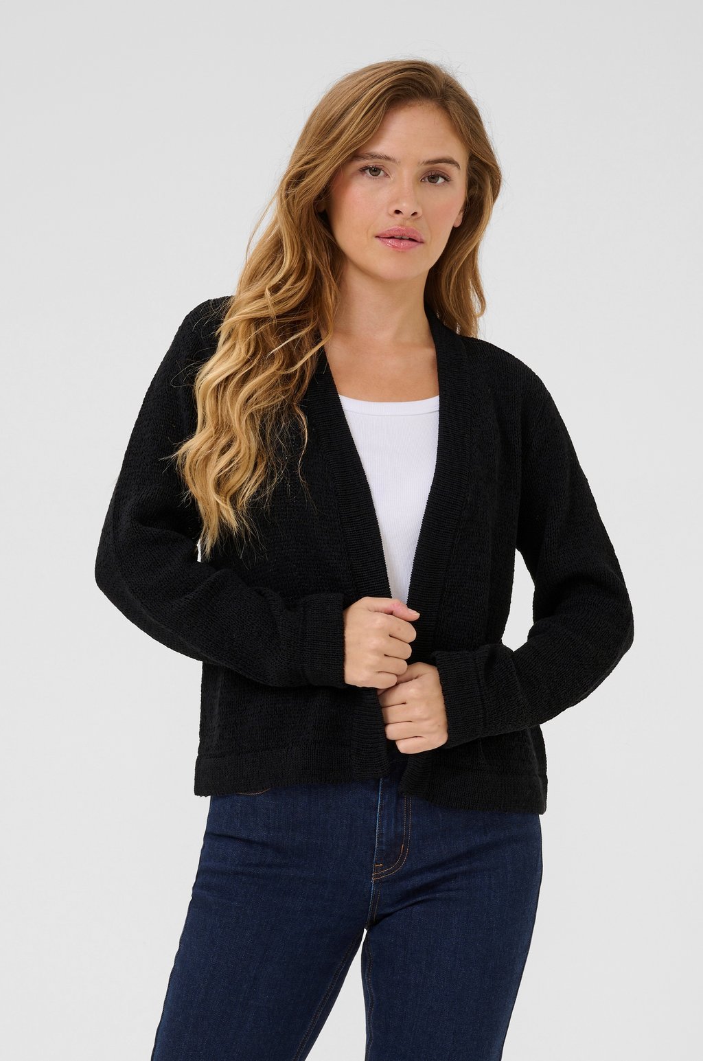 

Кардиган KASEVITA Kaffe, цвет Black Deep