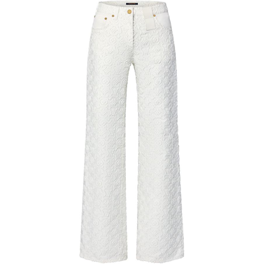 

Джинсы SS25 женские LOUIS VUITTON, белый