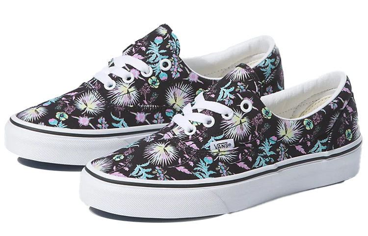 Кеды (WMNS) Vans Era Paradise Floral Shoes Black/White — фото 3