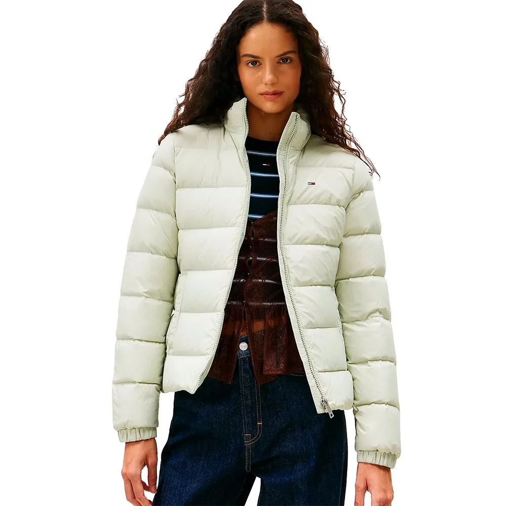 

Куртка Tommy Jeans Basic padded, бежевый