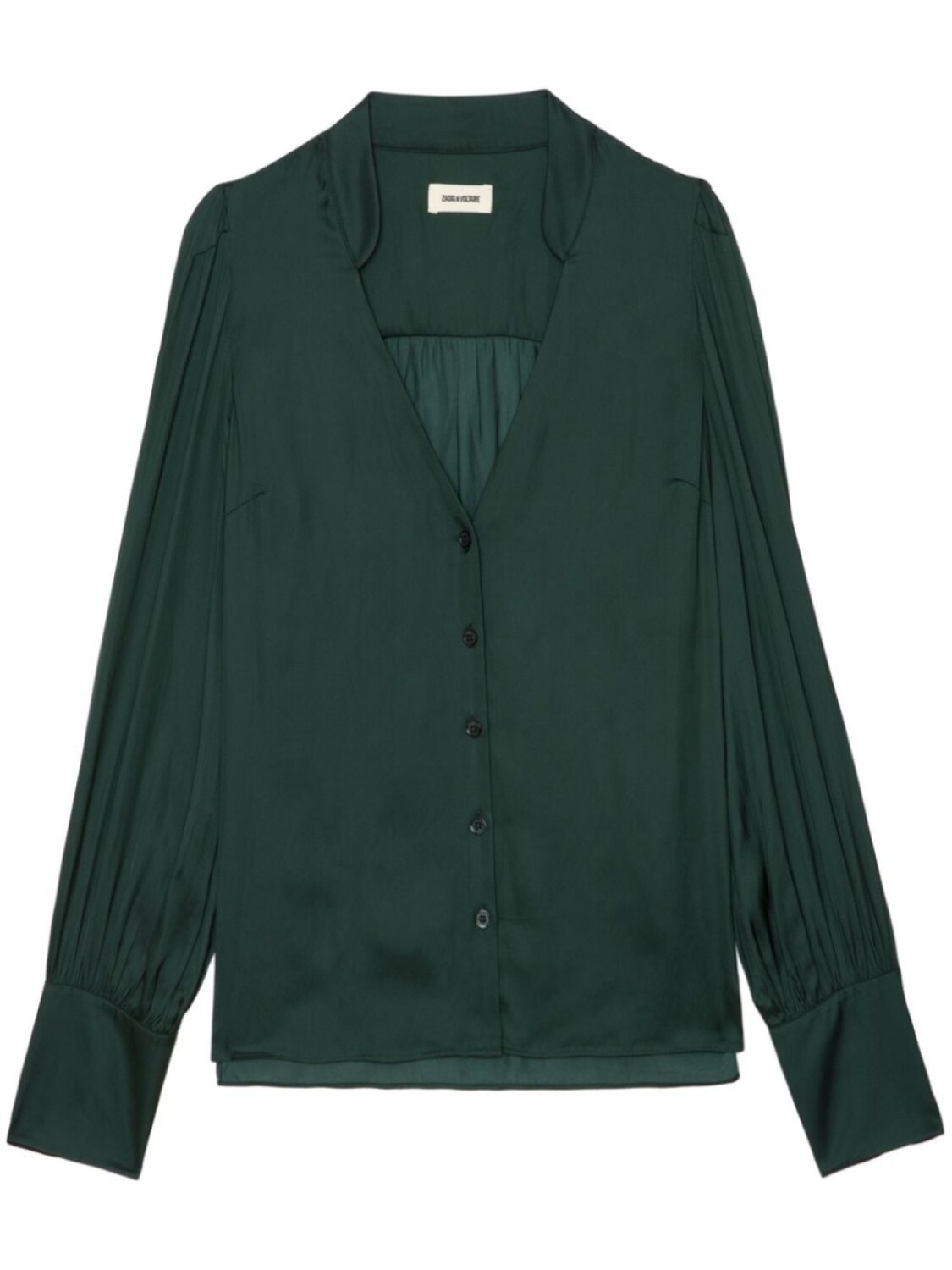 

Zadig&Voltaire атласная блузка Tinous, зеленый