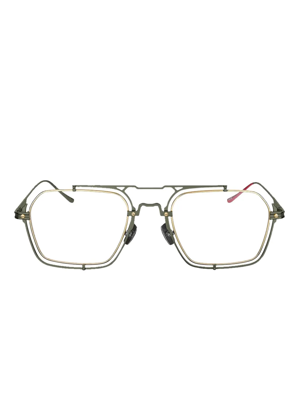 

Очки Faye FY4 с двойной перемычкой Vysen Eyewear, зеленый