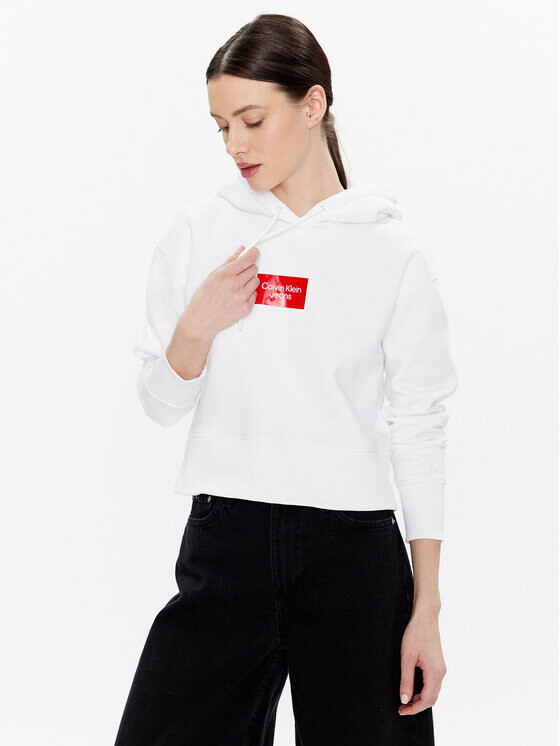 

Толстовка обычного кроя Calvin Klein, белый