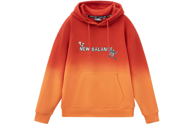 

Толстовка JHI унисекс оранжевая New Balance, оранжевый