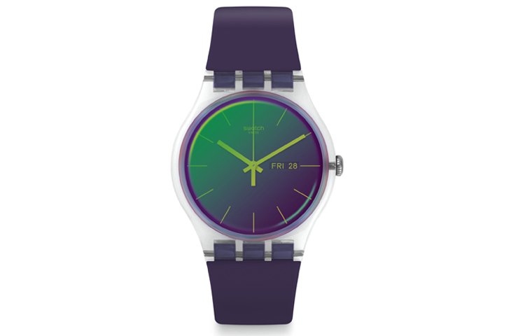

Унисекс-часы 41 мм зеленые SUOK712 SWATCH
