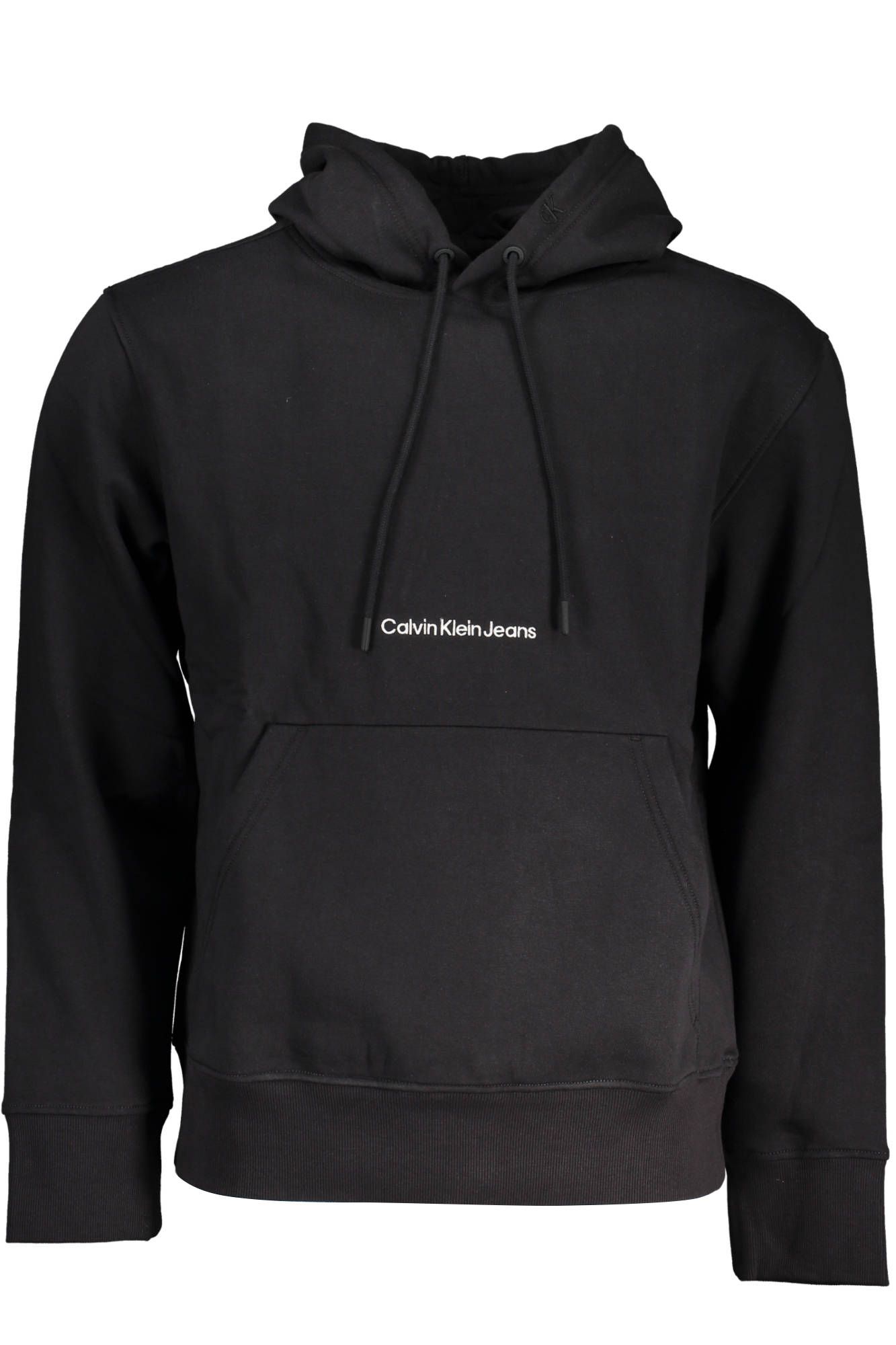 

Черный хлопковый мужской свитер Calvin Klein