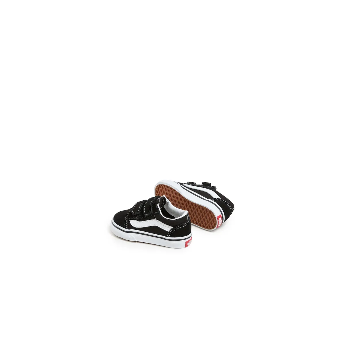 Детские повседневные кеды Old Skool V Vans, черный/белый — фото 3
