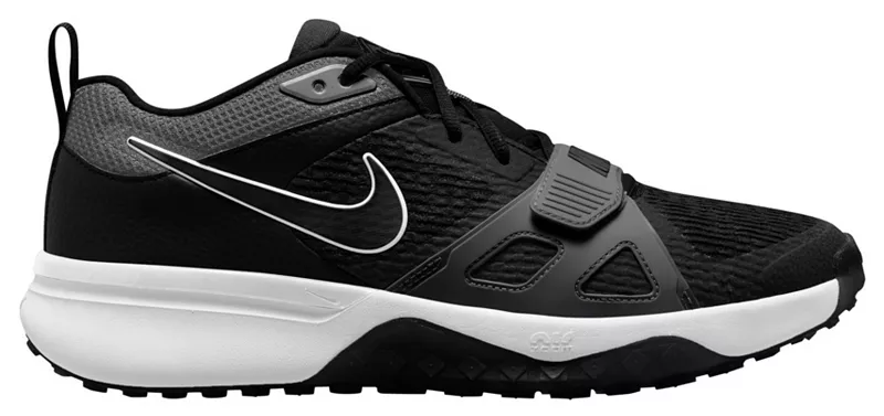 

Мужские бейсбольные кроссовки Nike Air Zoom Diamond Elite Turf, черный/белый/серый