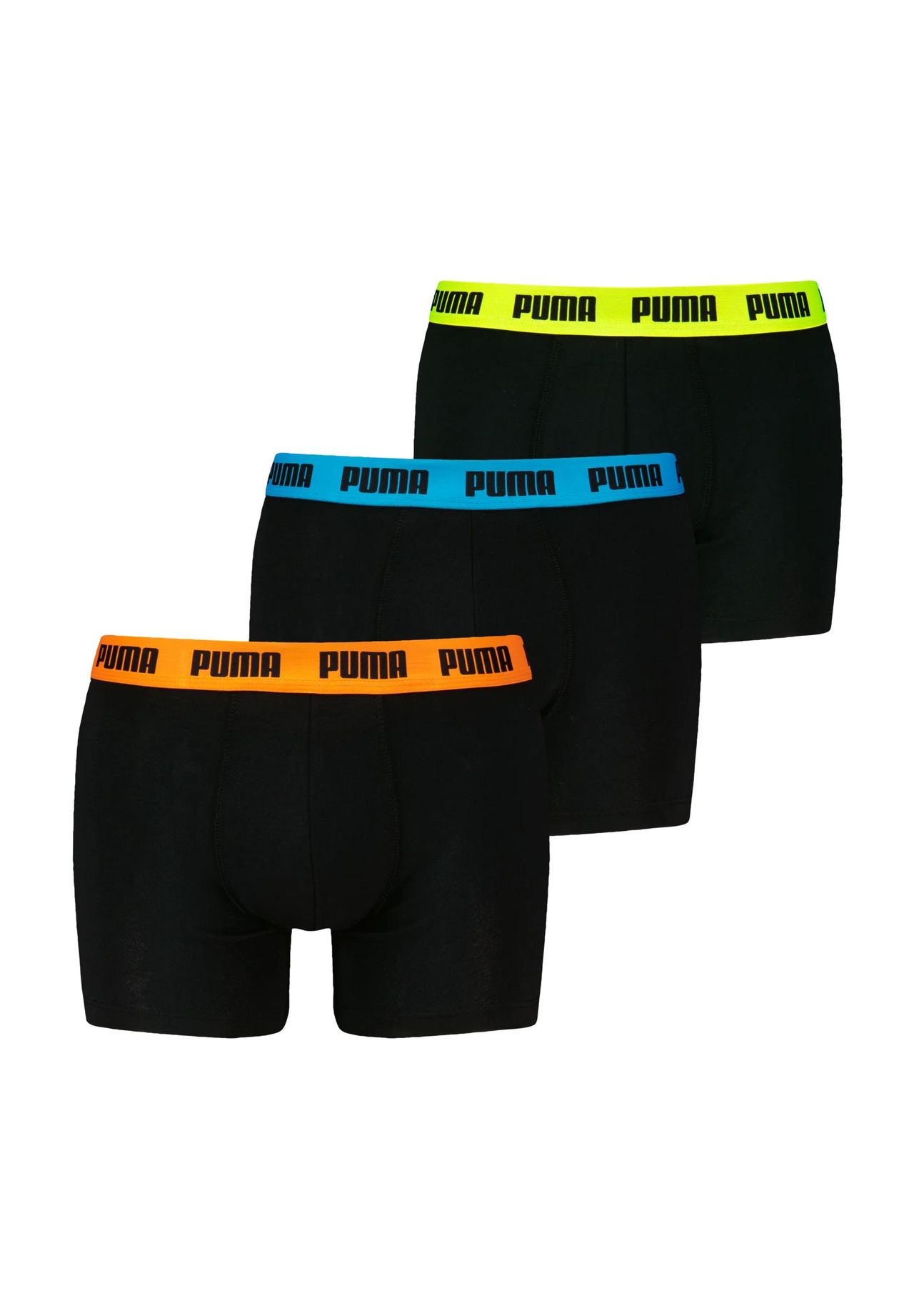 

Брюки на каждый день короткие, мужские, 3 шт PUMA, цвет 006 Black Pop