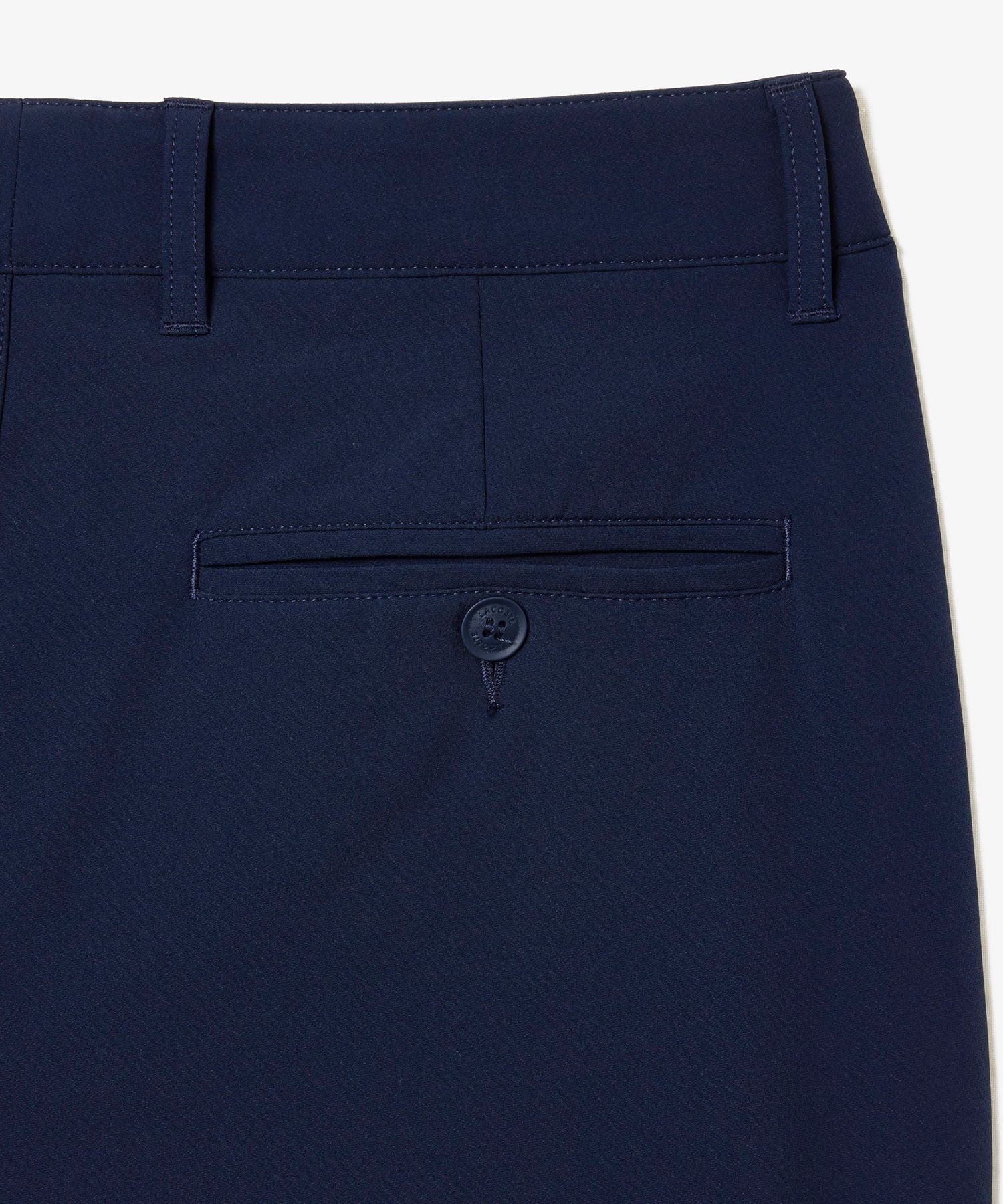 Водоотталкивающие облегающие брюки для гольфа LACOSTE, Navy — фото 3