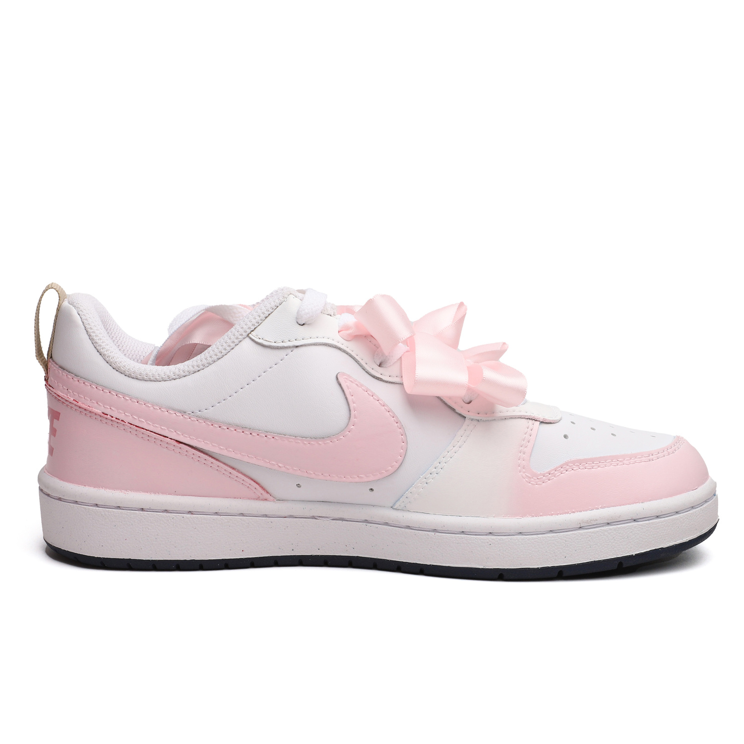 Nike Court Borough Curl Puppy Low top детские скейтборд кроссовки light pink unisex — фото 3