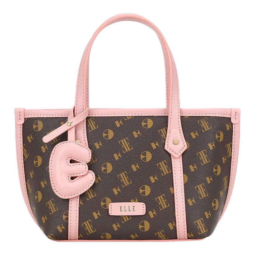 

Сумка-шоппер PVC, шоппер, сумка через плечо, кроссбоди, женская сумка среднего размера ELLE, high intelligence розовый