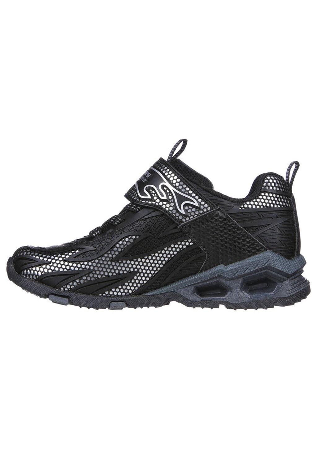 

Кроссовки низкие Skechers, цвет bksl black silver