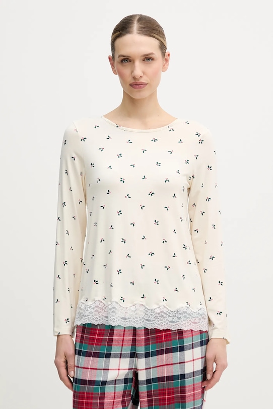 

Пижама с длинным рукавом United Colors of Benetton, бежевый