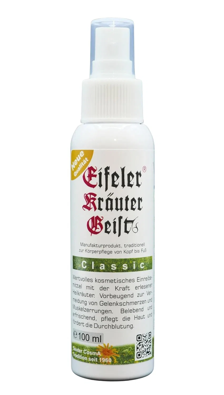 Травяной лосьон Eifeler Kräuter Geist Classic, 100 мл Eifeler Kräuter Geist
