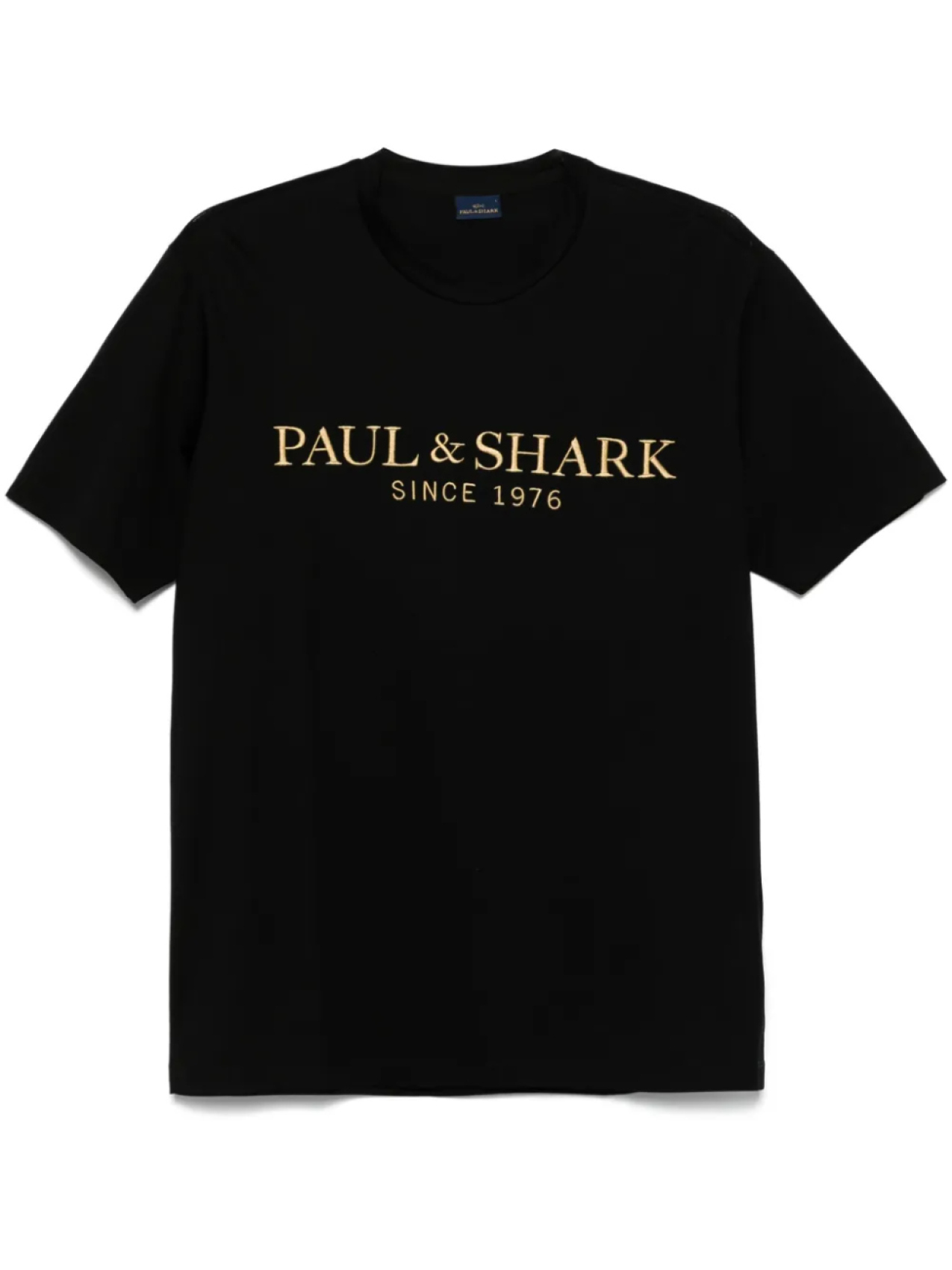 

Футболка с вышитым логотипом Paul & Shark, черный