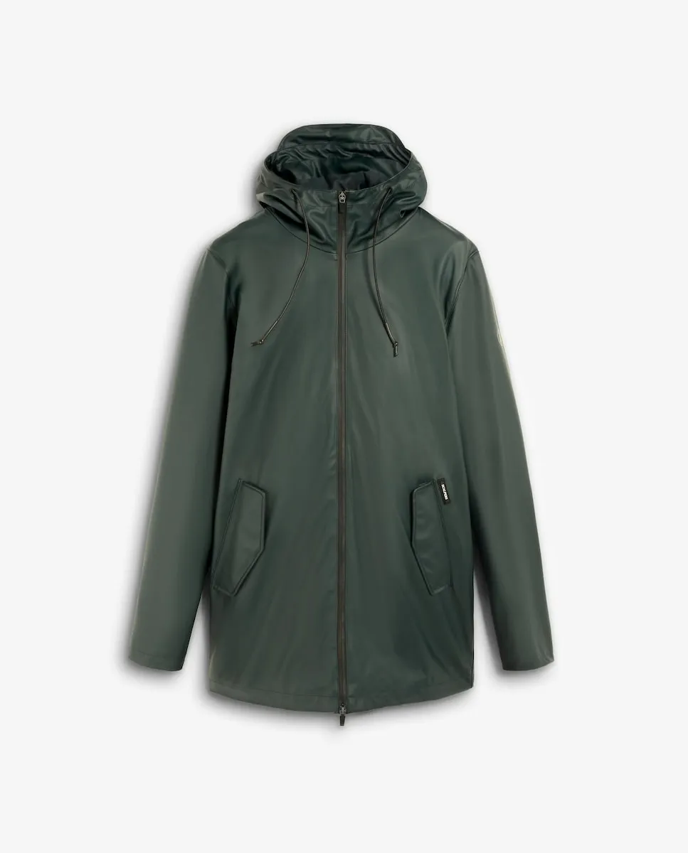 

Мужская водонепроницаемая куртка с регулируемым капюшоном Scalpers, хаки