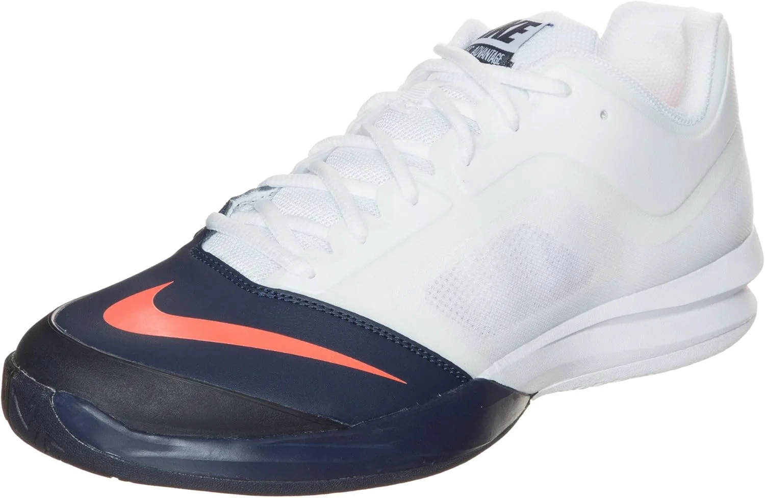 Мужские теннисные кроссовки Nike Ballistec Advantage, белый/черный/синий/оранжевый