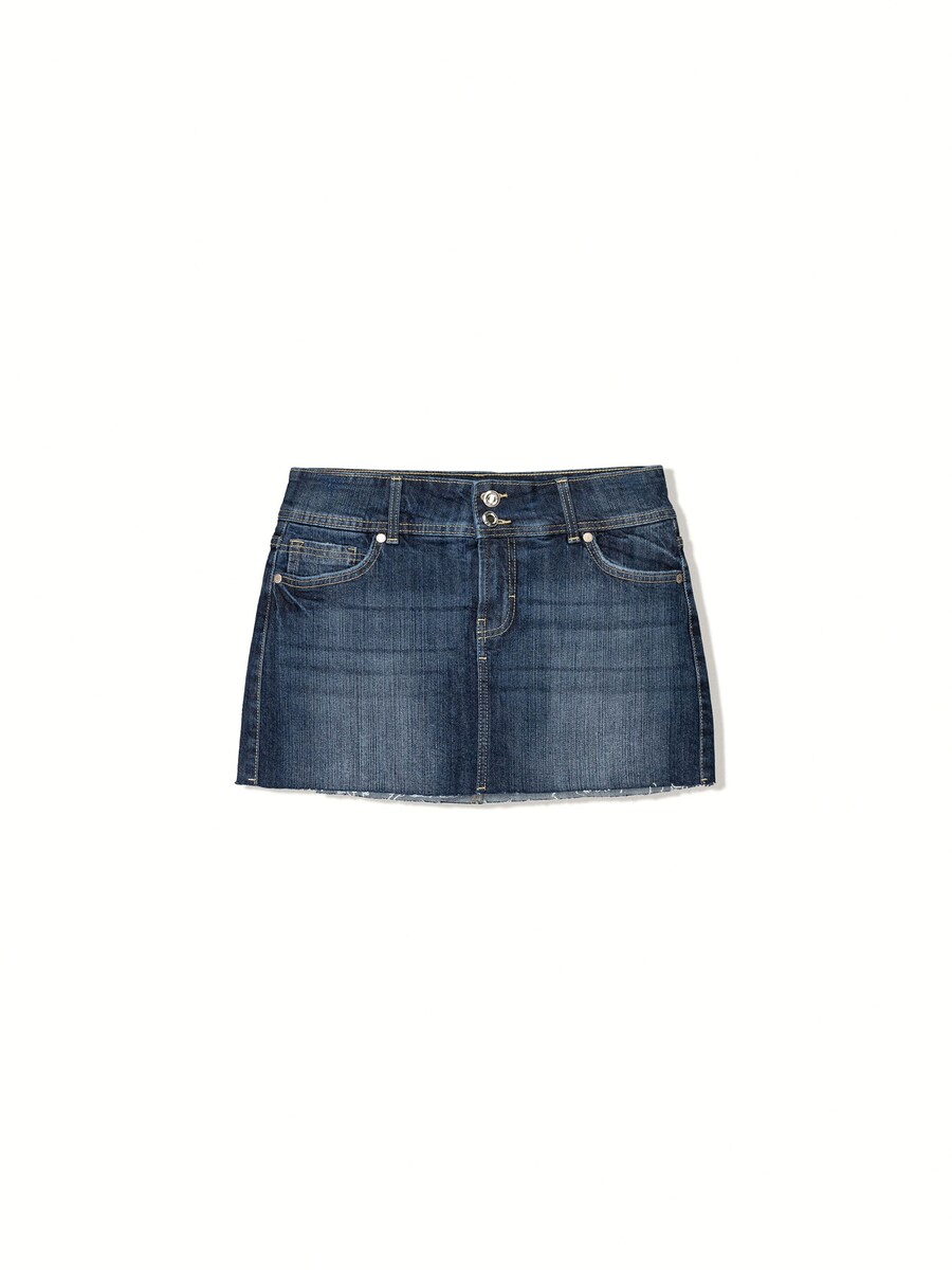 

Мини юбка Bershka, Dark blue