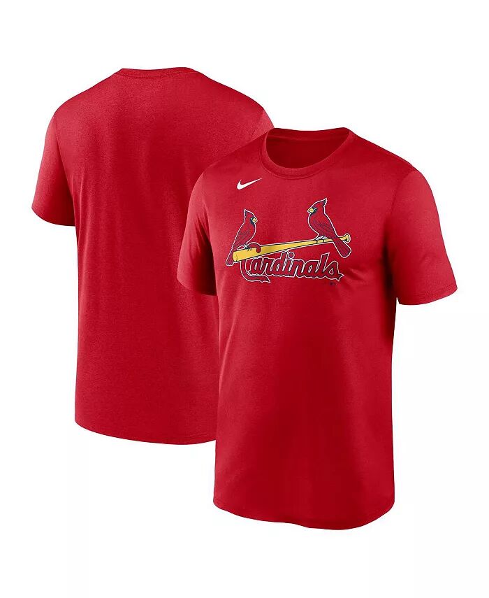 

Мужская красная футболка St. Louis Cardinals New Legend Wordmark Nike
