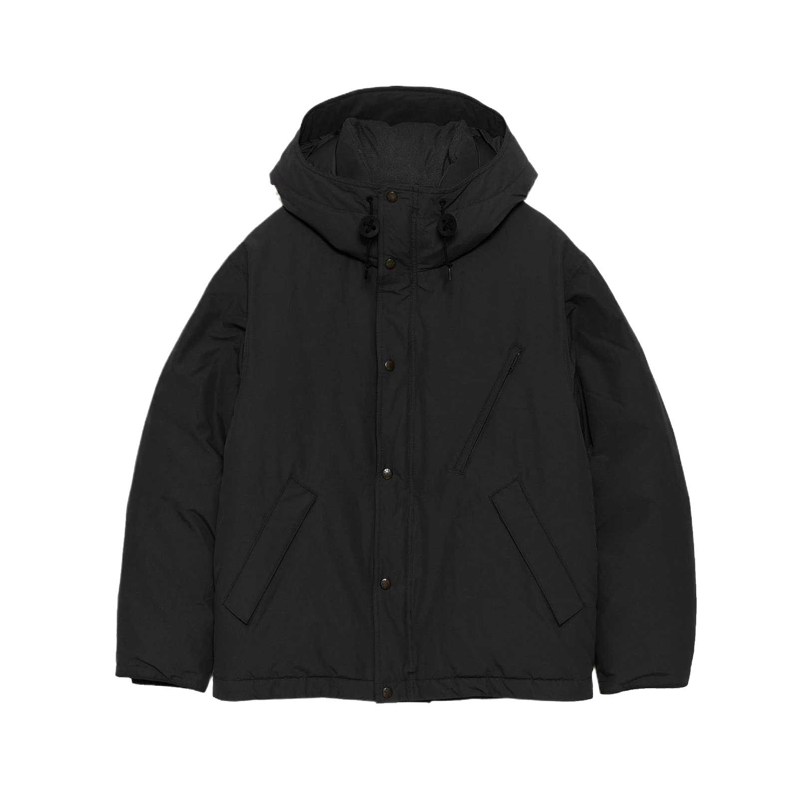 

Короткая пуховая парка Double Peak, пуховые куртки и пальто унисекс The North Face Purple Label, черный
