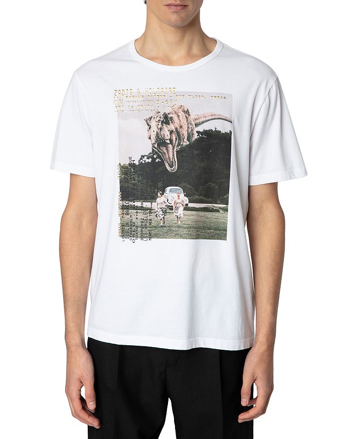 

Футболка T Rex с фотопринтом Ted Zadig & Voltaire, белый