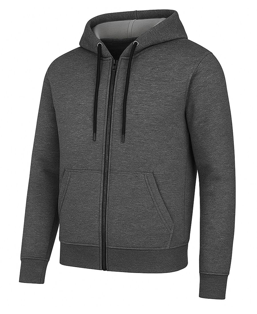 

Мужская толстовка с длинными рукавами и застежкой-молнией Blue Ice, Charcoal