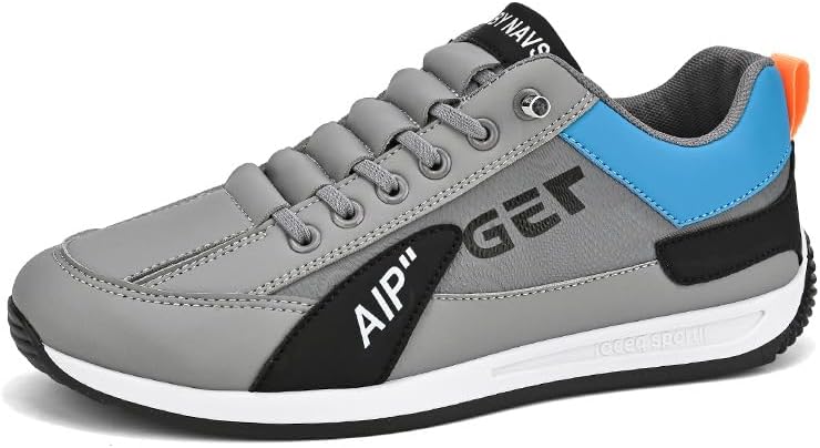 

Мужские повседневные спортивные кроссовки: удобные, легкие, противоскользящие, износостойкие и модные, с меховой подкладкой, теплые повседневные кроссовки для носки в любое время года Hhhchpm, серый