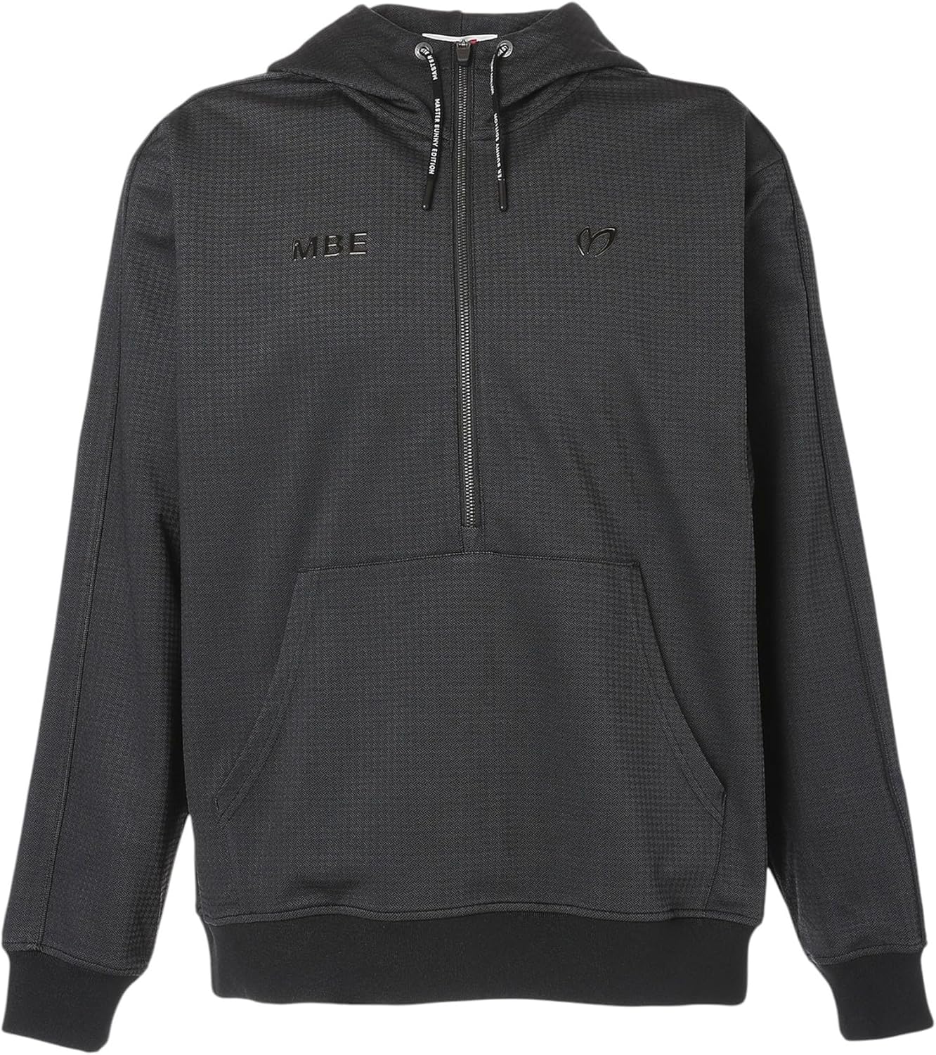 

Мужская толстовка с капюшоном Master Bunny Edition 758-5262901 (геометрический узор, карман-кенгуру) / для повседневного использования во время игры в гольф, черный