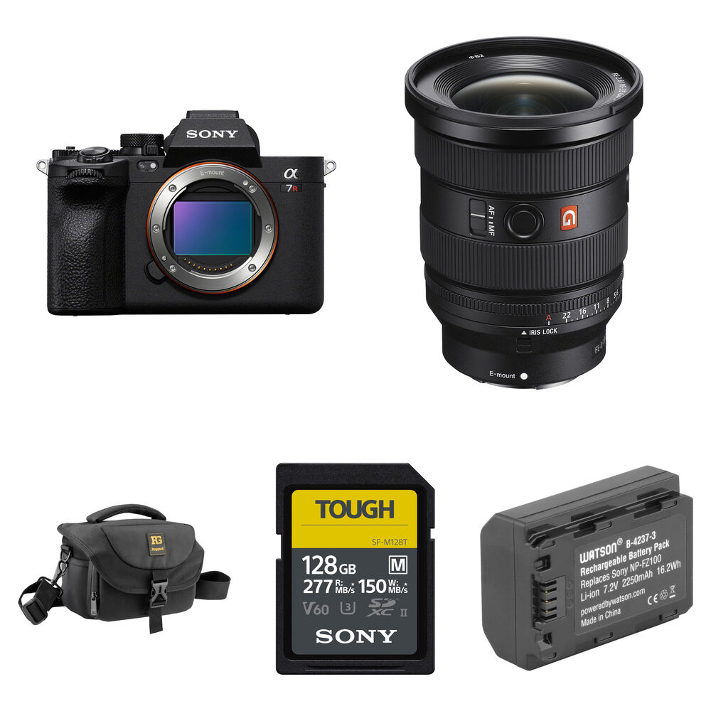 

Беззеркальная камера Sony a7R V Mirrorless Camera with 16-35mm f/2.8 II Lens and