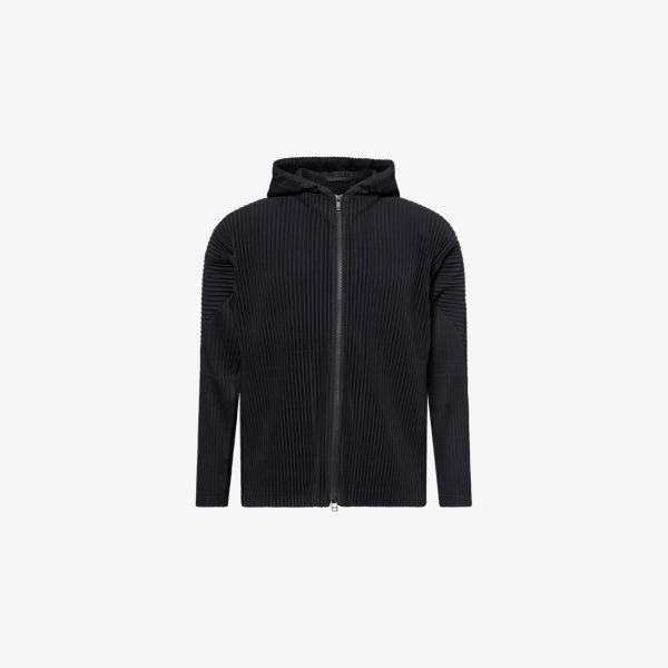 

Худи на молнии Issey Miyake Homme Plisse, черный