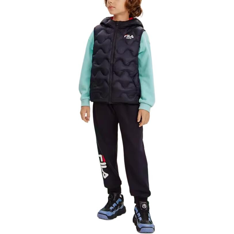 Детский жилет Fila Kids, розовый — фото 4