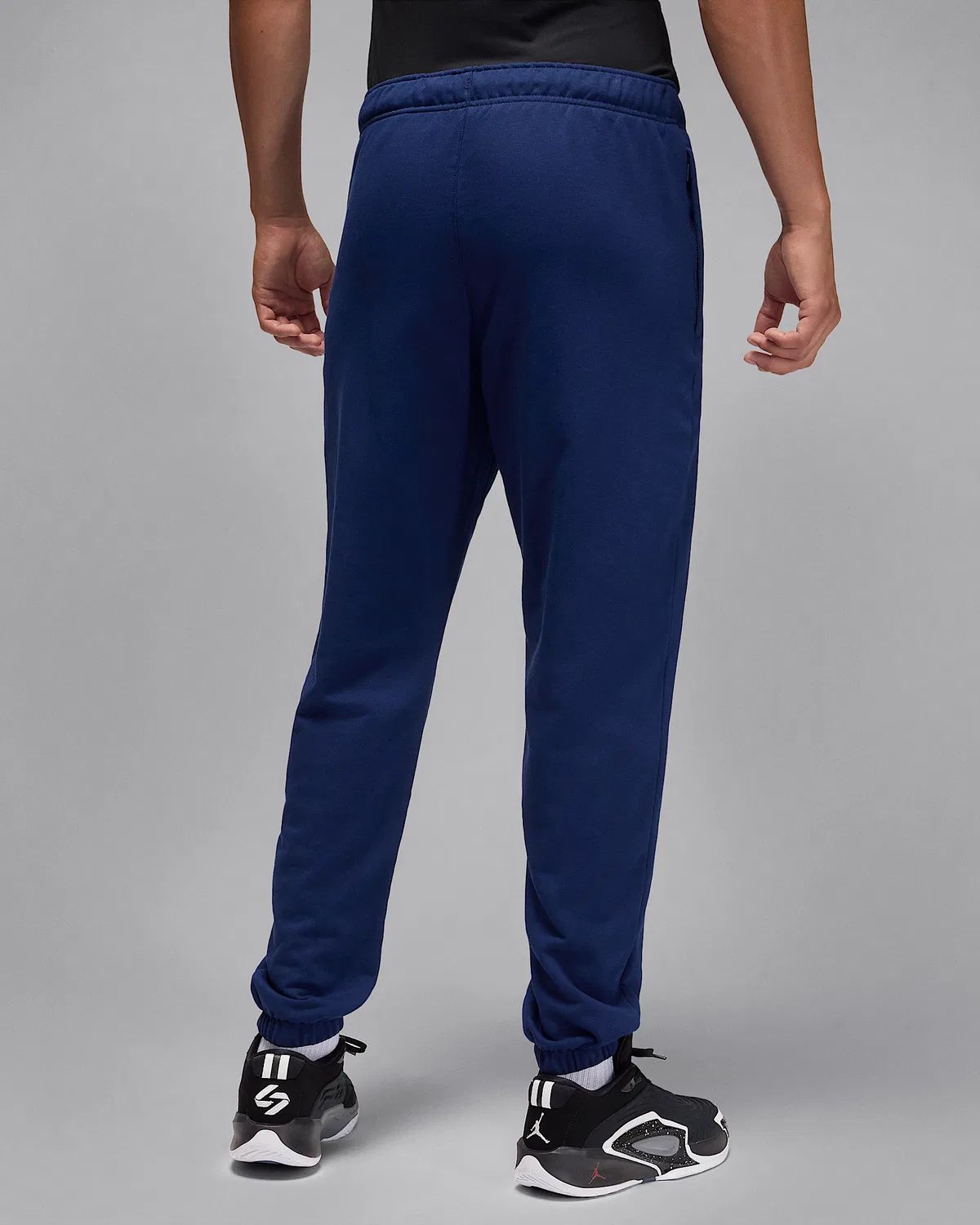 Мужские флисовые штаны Dri-FIT Jordan Sport Crossover, Blue Void/Black — фото 2