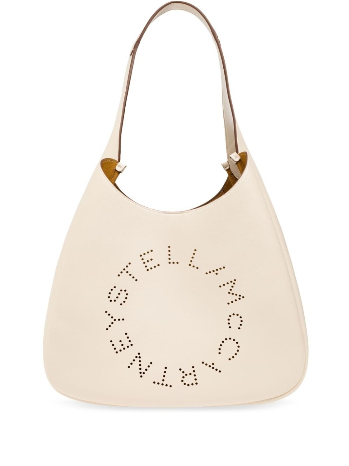 

Stella McCartney сумка-тоут с перфорированным логотипом, нейтральный цвет
